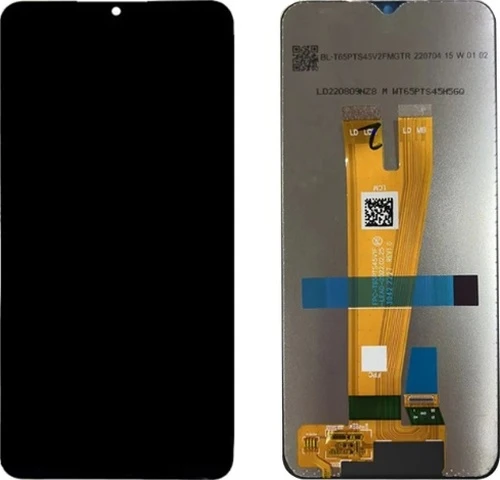 Samsung Galaxy A04 Uyumlu LCD Ekran Dokunmatik Siyah - Resim 2