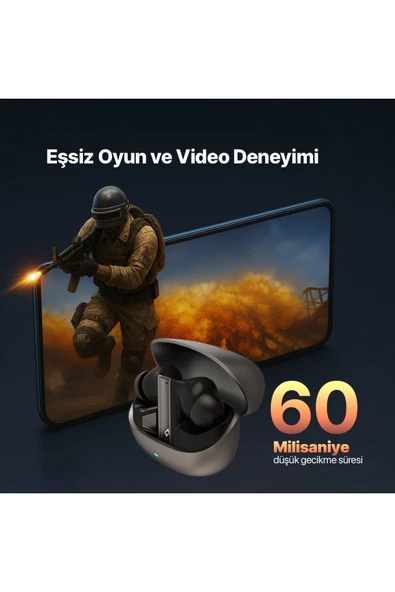 AirBeat Pro Max Gerçek Kablosuz TWS Bluetooth Kulaklık-2KM168 - Resim 5