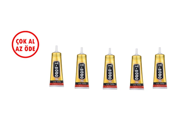 T-8000 110ML Yapıştırıcı 5 Adet ürün görseli 1