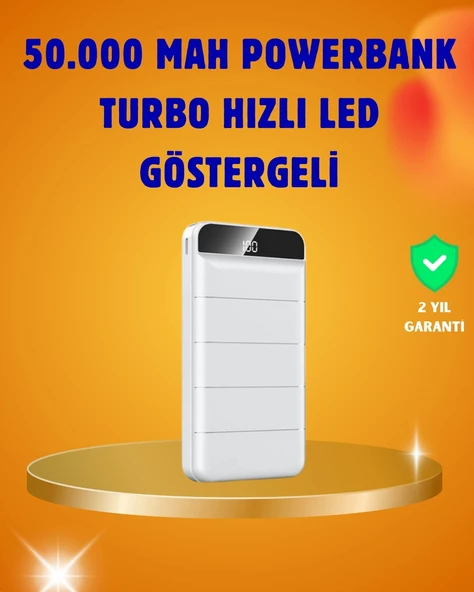 CEYLAN ADAM 50000mAh LED Göstergeli Taşınabilir Şarj Cihazı ürün görseli 1