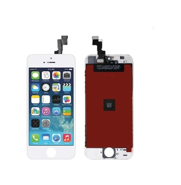 iPhone 5S Uyumlu Uyumu Lcd Ekran Dokunmatik (458507369) Beyaz ürün görseli 1
