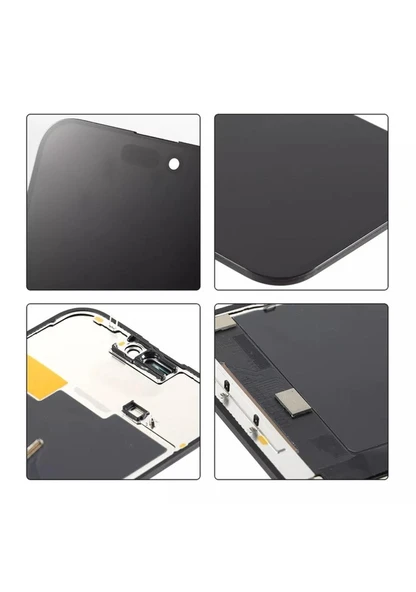 İphone Uyumlu 15 Pro Max Lcd Ekran İncell Siyah - Resim 2