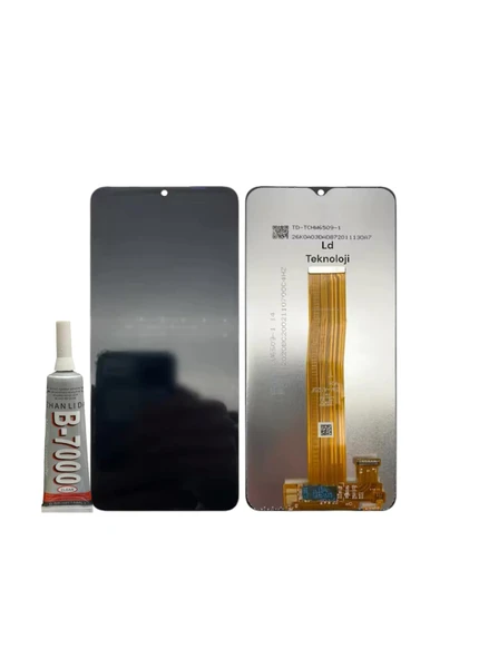 Samsung Uyumlu A12 Lcd Ekran + Dokunmatik B-7000 15 Ml Siyah ürün görseli 1
