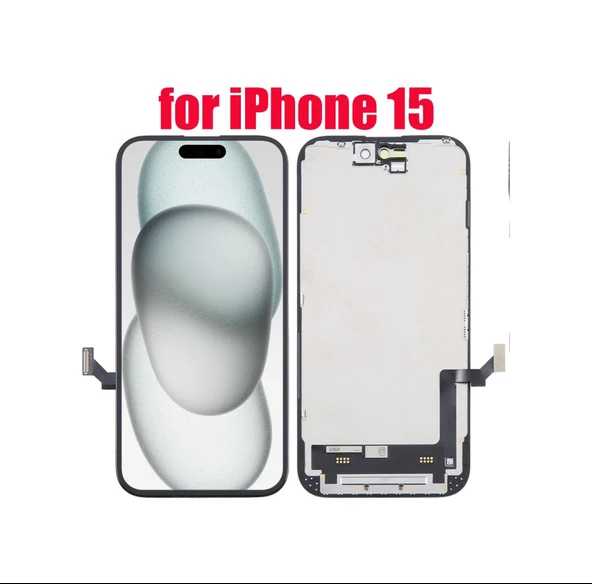 iPhone 15 Uyumlu Lcd Ekran Siyah ürün görseli 1