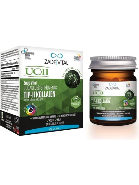 Zade Vital UC-II Tip-II Kollajen 30 Kapsül - Resim 3