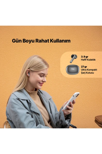 AirBeat Pro Max Gerçek Kablosuz TWS Bluetooth Kulaklık-2KM168 - Resim 8