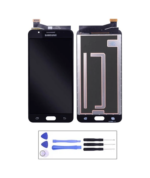 Samsung Galaxy Uyumlu J7 Prime G610 Lcd Dokunmatik Ekran Siyah - Resim 2