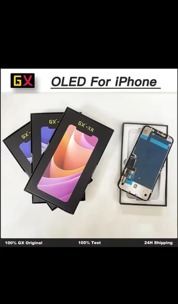İphone Xr Lcd Ekran Uyumlu  + Dokunmatik Gx 2.ci Kalite Siyah ürün görseli 1