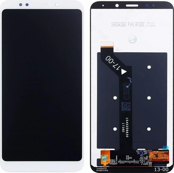 Xiaomi Redmi 5 Plus Uyumlu Lcd Ekran  Dokunmatik Beyaz - Resim 2