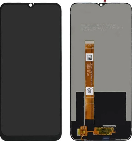 Oppo Realme 6I Lcd Ekran Dokunmatik-Siyah (456068361) Siyah - Resim 2