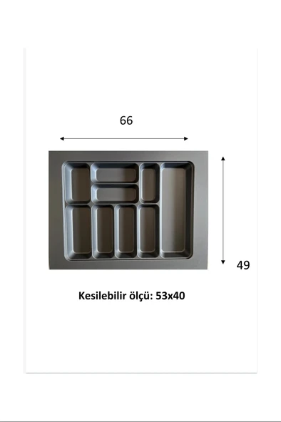 LitaeTrend 66x49 Eco Lüks Modüler Kaşıklık Royaleks-20356 ürün görseli 1