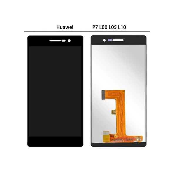 Huawei P7 Uyumlu Lcd Ekran Siyah ürün görseli 1
