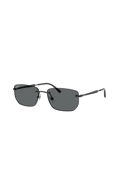 Ray-Ban RB3768 002/81 56 Unisex Polarize Güneş Gözlüğü - Resim 3