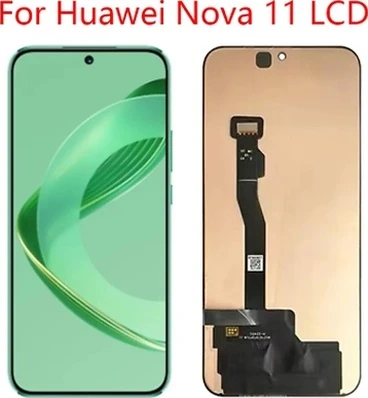 Huawei Nova 11 Uyumlu Lcd Ekran Siyah ürün görseli 1