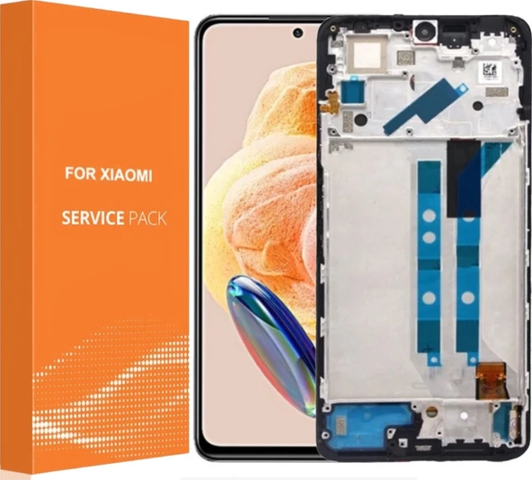 Xiaomi Redmi Note 12 Pro Lcd Ekran Dokunmatik Çıtalı Oled 4g Siyah Çıtalı ürün görseli 1