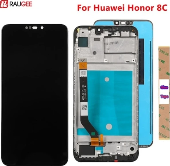 Huawei Honor 8C Lcd Ekran Dokunmatik Full Çıtalı (458515121) Altın - Dore ürün görseli 1