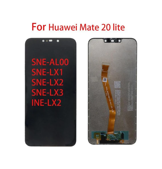 Huawei Mate 20 Lite Uyumlu Lcd Ekran Siyah ürün görseli 1