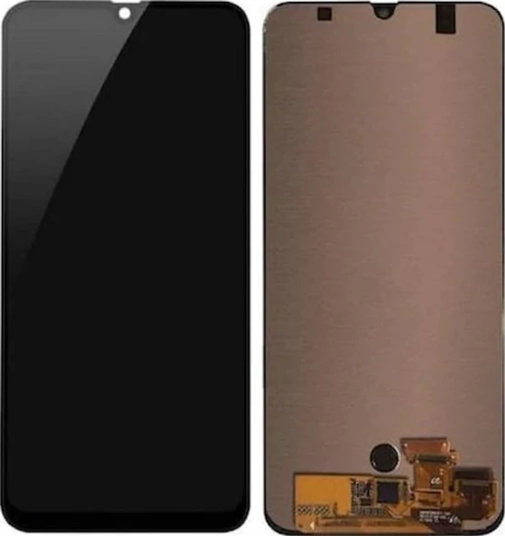 Samsung Galaxy A50S Lcd Ekran Dokunmatik Beyaz - Siyah ürün görseli 1