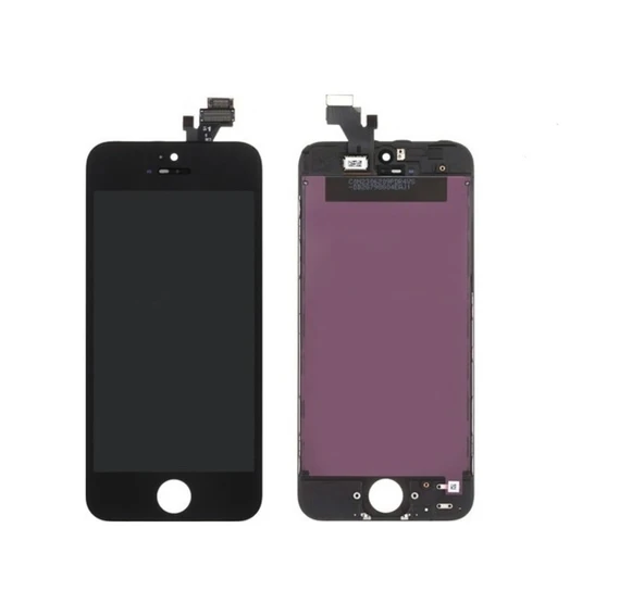 iPhone 5G Uyumlu Lcd Ekran + Dokunmatik Lw Kalite + Tamir Seti (458507293) Beyaz - Resim 3