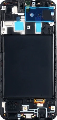 Samsung A20 Lcd Ekran Dokunmatik Çıtalı HK Servis + Tamir Seti Siyah ürün görseli 1