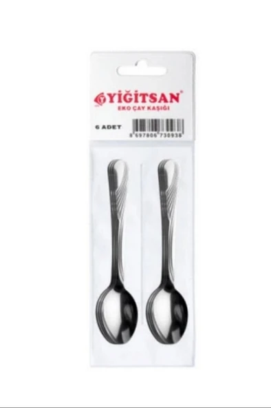 LitaeTrend Eko 6'lı Kare Çay Kaşığı Royaleks-69034 ürün görseli 1