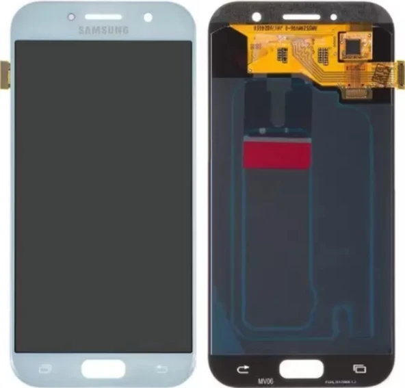 Samsung Galaxy A7 2017 A720 Lcd Ekran Dokunmatik Siyah - Resim 3