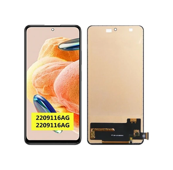 Xiaomi Redmi Note 12 Pro 4g Lcd Ekran Dokunmatik Çıtalı Siyah-çıtasız-ıncell ürün görseli 1