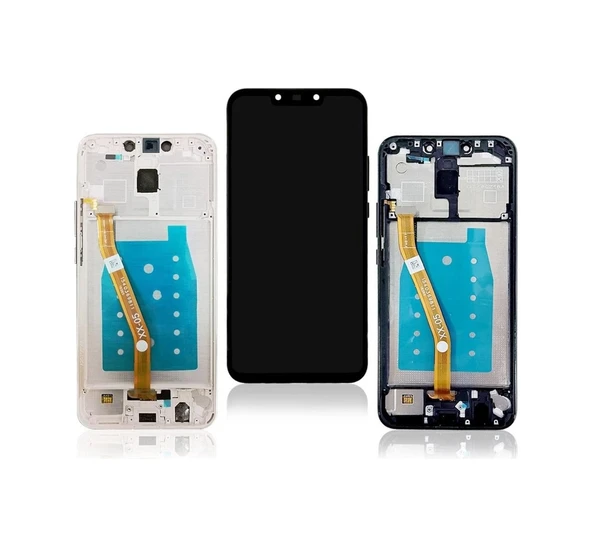 Huawei Mate 20 Lite Lcd Ekran Dokunmatik Mavi Çıtalı Çok Renkli ürün görseli 1