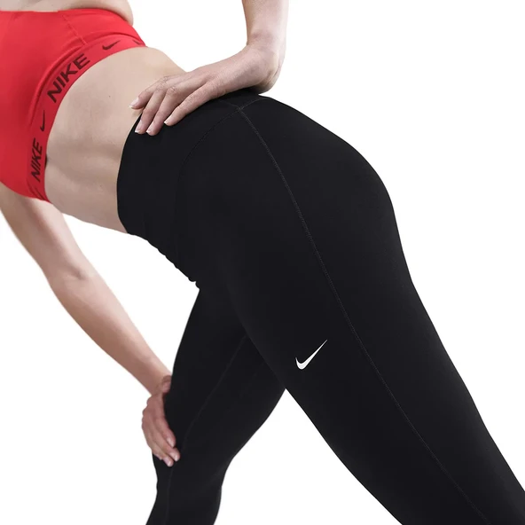 Nike IM3714 010 One Seamless Front Kadın Tayt - Resim 4