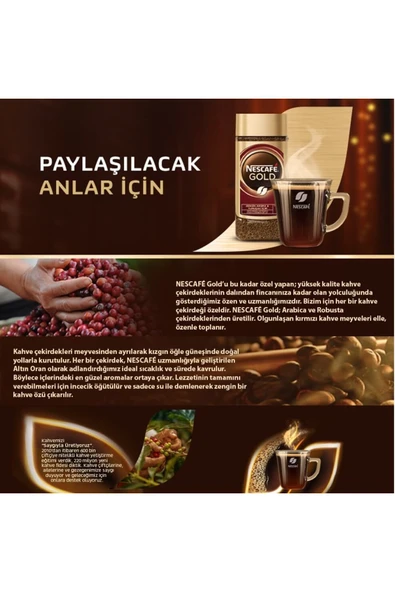 Nescafe Gold 100 gr x3 Adet Avantaj Paket - Resim 4