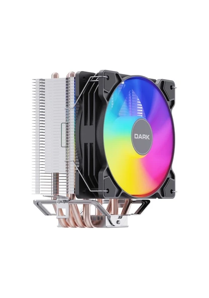 Dark Freezer X123 DKCCX123 İşlemci Soğutucu - 12 cm FRGB LED Fanlı | Intel & AMD Uyumlu - Resim 4