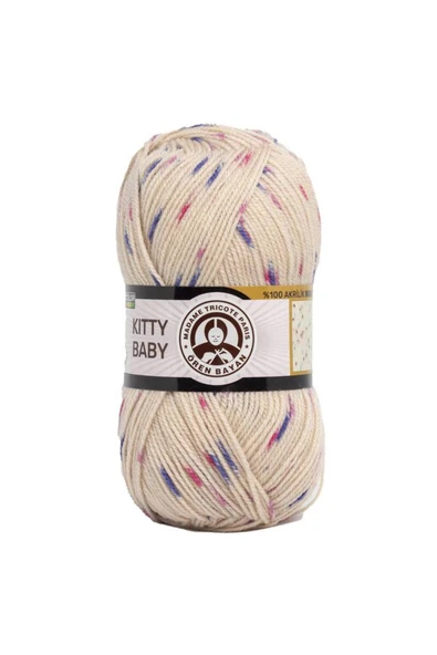 Ören Kitty Baby El Örgü İpi - 1 Adet - ( Renk Kodu : 376 ) ürün görseli 1