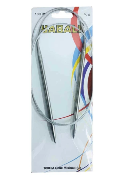 100 Cm Çelik Misinalı Şiş 5 Mm ürün görseli 1