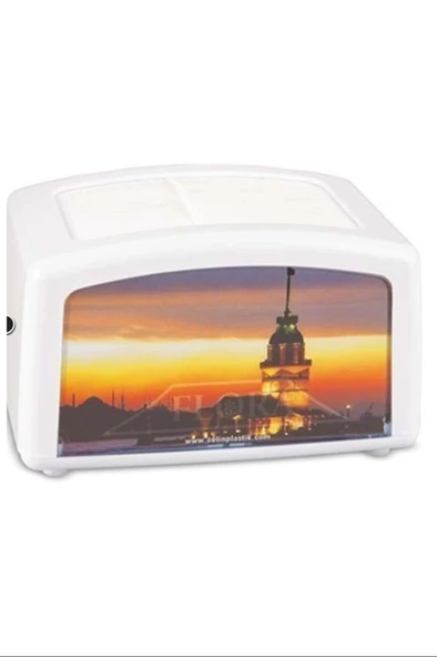 LitaeTrend Yatay Peçetelik Beyaz Royaleks-F030 ürün görseli 1