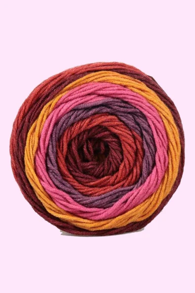 Trend Cake Batik Ebruli El Örgü İpi 625 ürün görseli 1