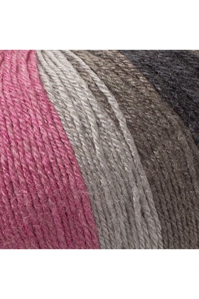 Merino Gold Batik Ebruli El Örgü İpliği 838 - Resim 2