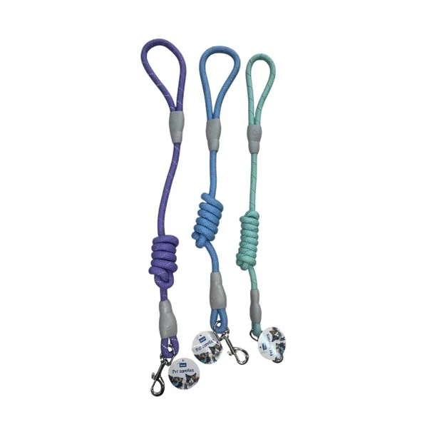 Evcil Hayvan Fitil Gezdirme Tasması 10 mm x 120 cm - Resim 2