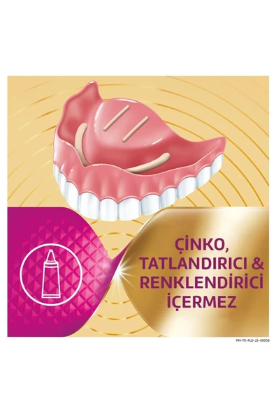 Maksimum Tutuş & Konfor Diş Protezi Yapıştırıcı Krem 40g x 3 Adet - Resim 3
