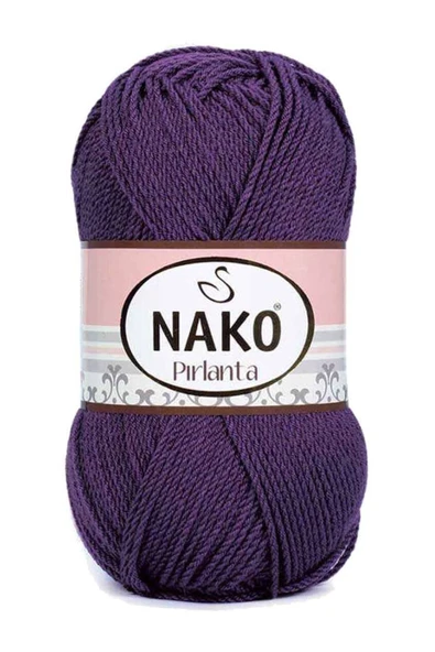 Mlvx Nako Pırlanta El Örgü İpi Kod/renk: Mürdüm 60 Blsm ürün görseli 1