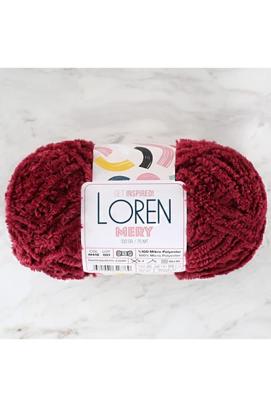 Mery Mürdüm El Örgü Ipi - M418 - Resim 2