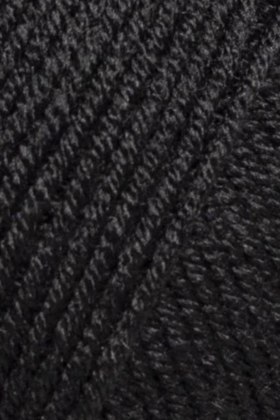 Madame Petite El Örgü Ipi 100 gr Siyah - Resim 2