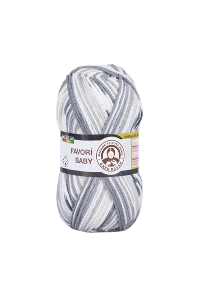 Ören Favori Baby Örgü İpi - 1 Adet - ( Renk Kodu : 657 ) - Resim 2