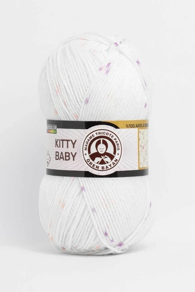 Kitty Baby El Örgü Ipi 100gr 1adettir Renk 388 Model 0262 ürün görseli 1