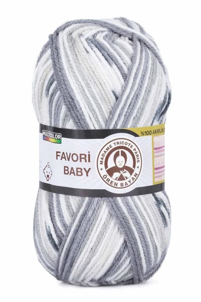 Ören Favori Baby Örgü İpi - 1 Adet - ( Renk Kodu : 657 ) ürün görseli 1