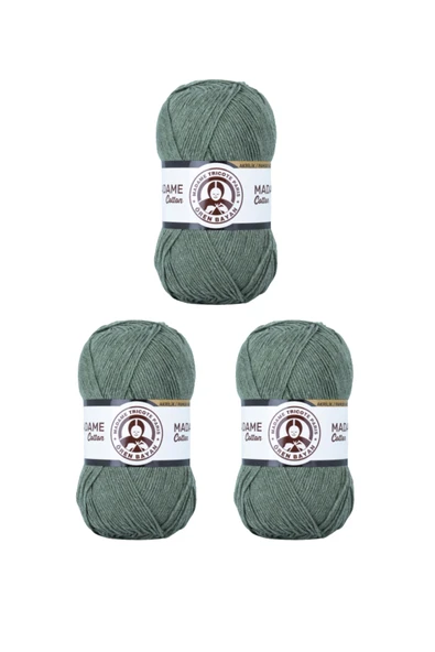 El-örgü Ipliği Madame Cotton |054| 100 Gr| 3lü Set ürün görseli 1