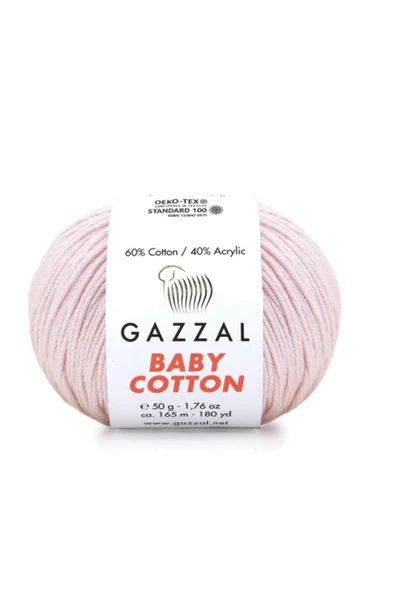 Baby Cotton 3411 Pamuklu Amigurumi Ipi 5 Adet ürün görseli 1