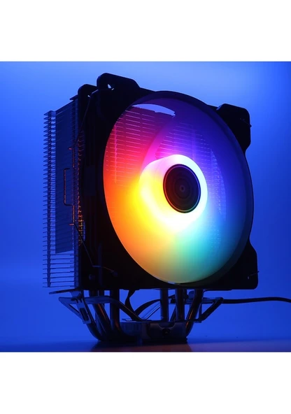 Dark Freezer X123 DKCCX123 İşlemci Soğutucu - 12 cm FRGB LED Fanlı | Intel & AMD Uyumlu - Resim 5