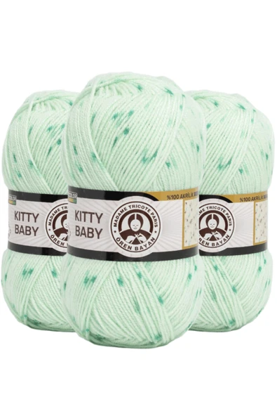 Kitty Baby El Örgü Ipi 382 3 Adet ürün görseli 1