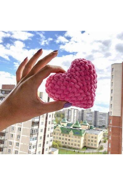 422 Mürdüm Soft Kadife Bunny Baby Örgü Ipi Kadife Ip Yumuşak Oyuncak Ipi Battaniye Ipi - Resim 6