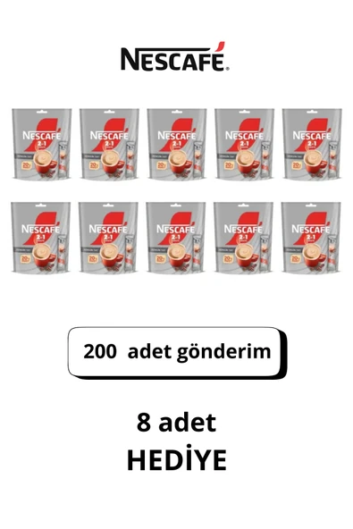 Nescafe 2si1 Arada 10 Gr 192 Adet (4 X 48 Li) 192 Adet ürün görseli 1